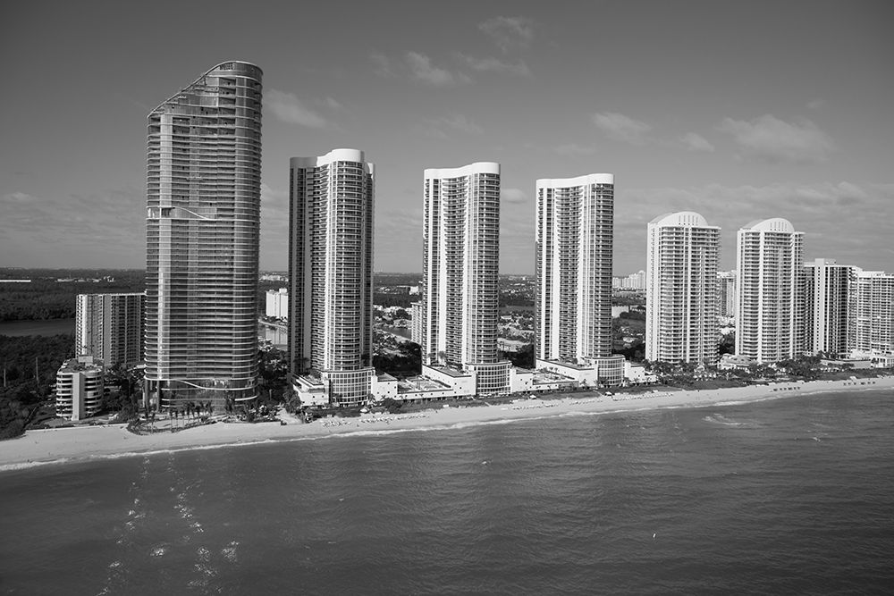 Aerial view of Miami Beach art print by Carol Highsmith for $57.95 CAD