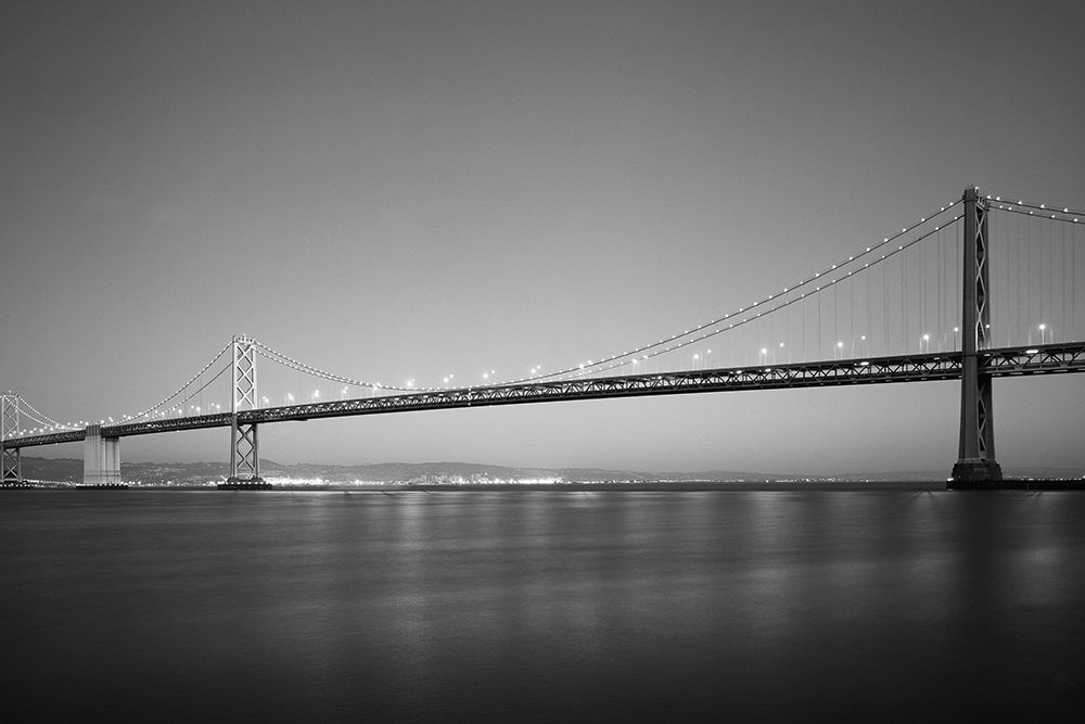 San Francisco-Oakland Bay Bridge at Dawn art print by Carol Highsmith for $57.95 CAD