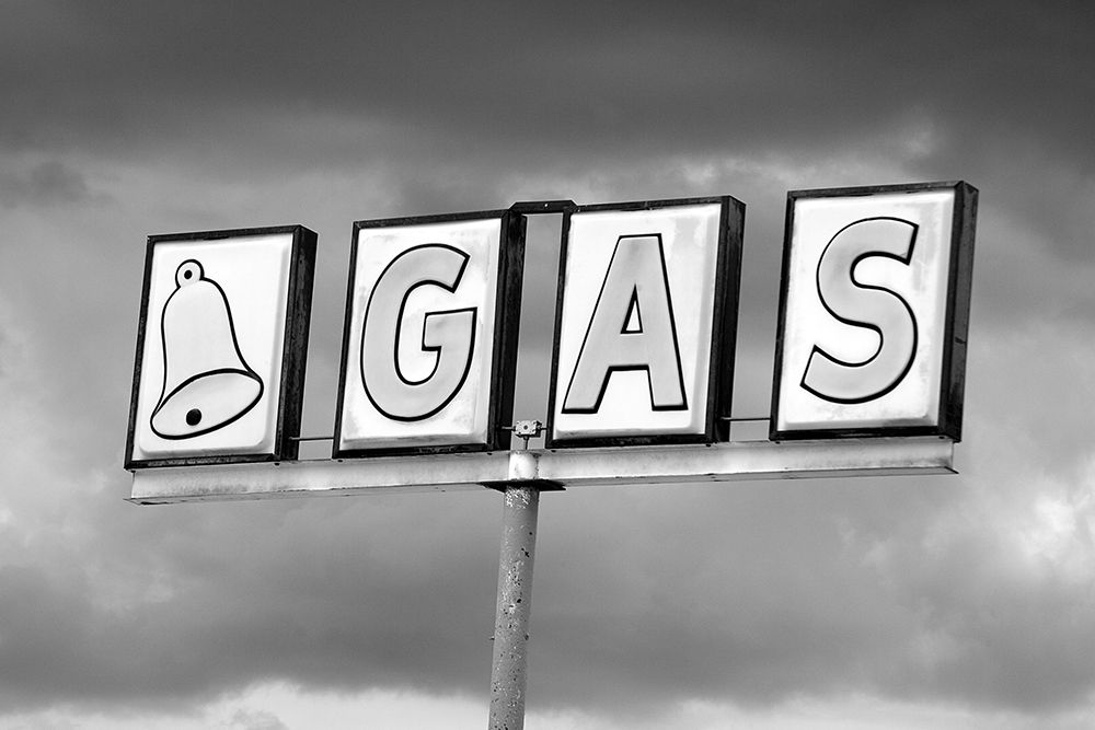 Bell Gas Sign in Truxton-Arizona art print by Carol Highsmith for $57.95 CAD