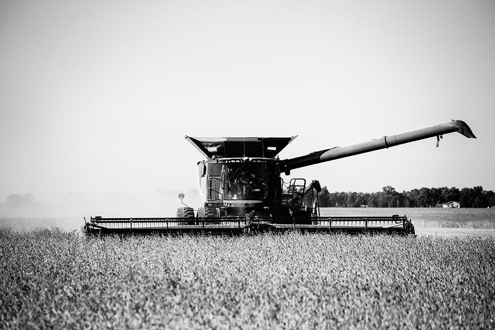 A harvesting operation Carroll County-Indiana art print by Carol Highsmith for $57.95 CAD