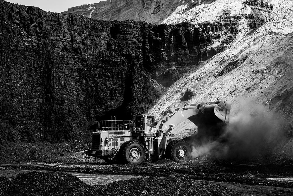 The open-pit Wyodak coal mine-Powder River Basin Gillette-Wyoming art print by Carol Highsmith for $57.95 CAD