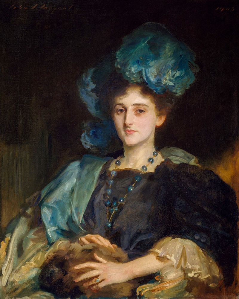 Portrait of Miss Katherine Elizabeth Lewis art print by John Singer Sargent for $57.95 CAD