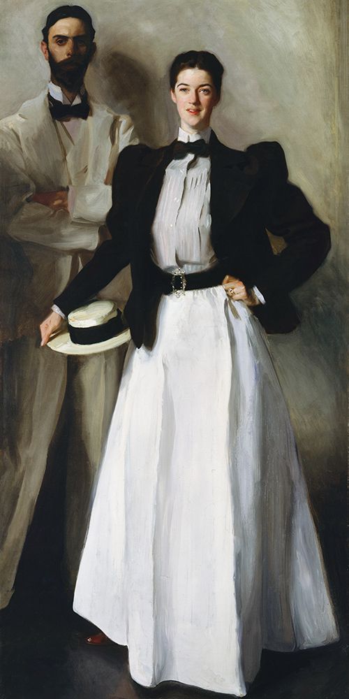 Mr. and Mrs. I. N. Phelps Stokes art print by John Singer Sargent for $57.95 CAD
