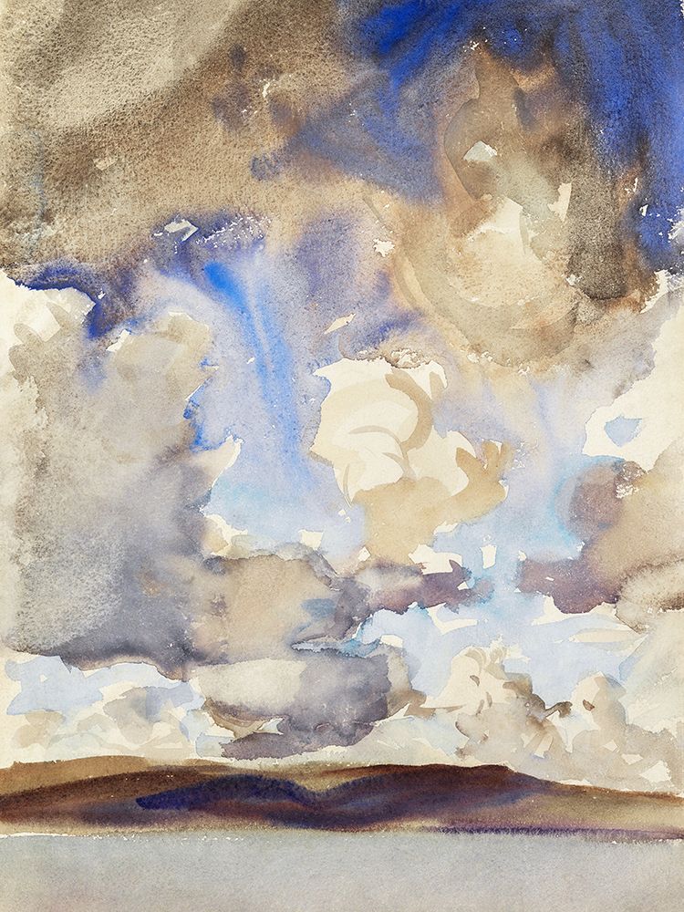 Clouds art print by John Singer Sargent for $57.95 CAD