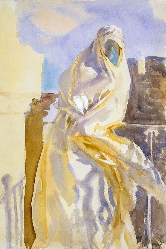 Arab Woman art print by John Singer Sargent for $57.95 CAD