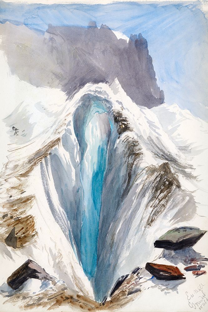 Eismeer-Grindelwald art print by John Singer Sargent for $57.95 CAD
