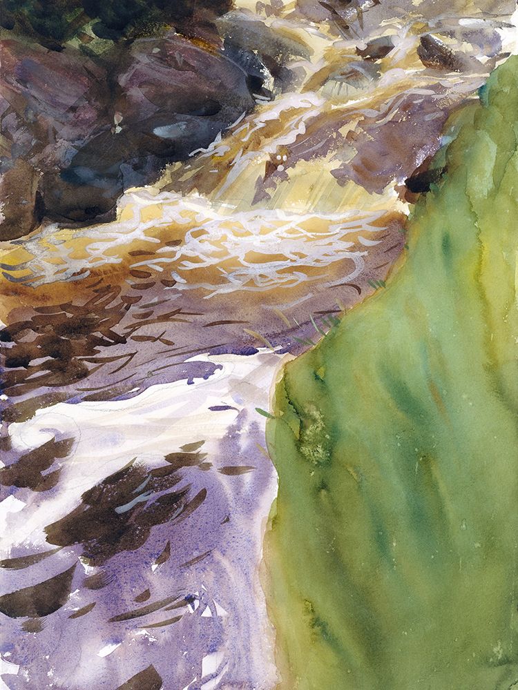 Rushing Water art print by John Singer Sargent for $57.95 CAD
