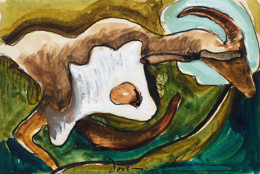 Study for Goat art print by Arthur Dove for $57.95 CAD