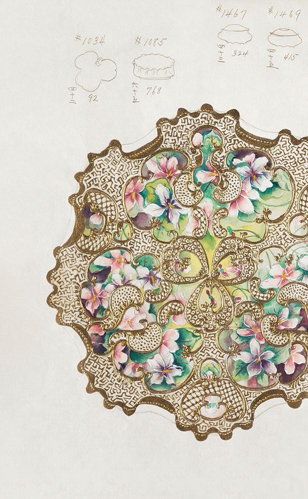 Design for a Noritake Plate or Bowl art print by Noritake Designs for $57.95 CAD