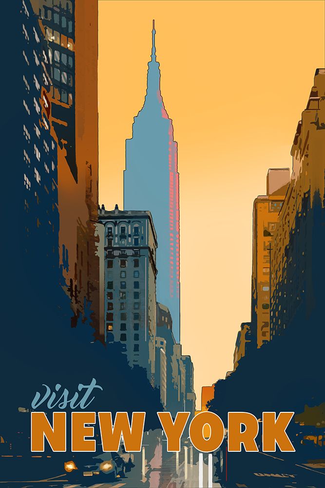 New York art print by East Coast Licensing for $57.95 CAD
