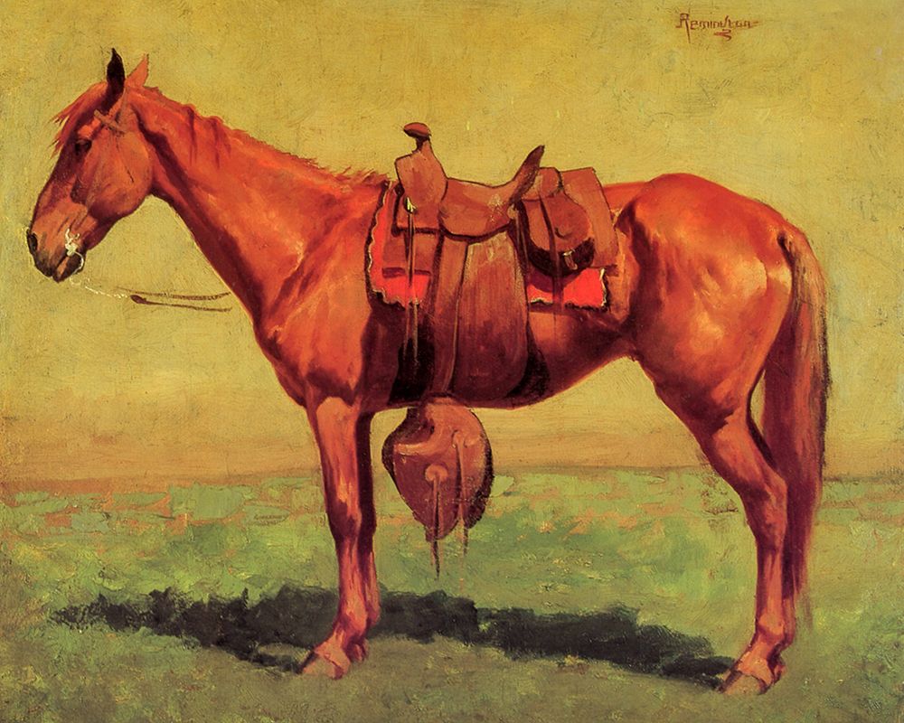 Cow Pony art print by Frederic Remington for $57.95 CAD