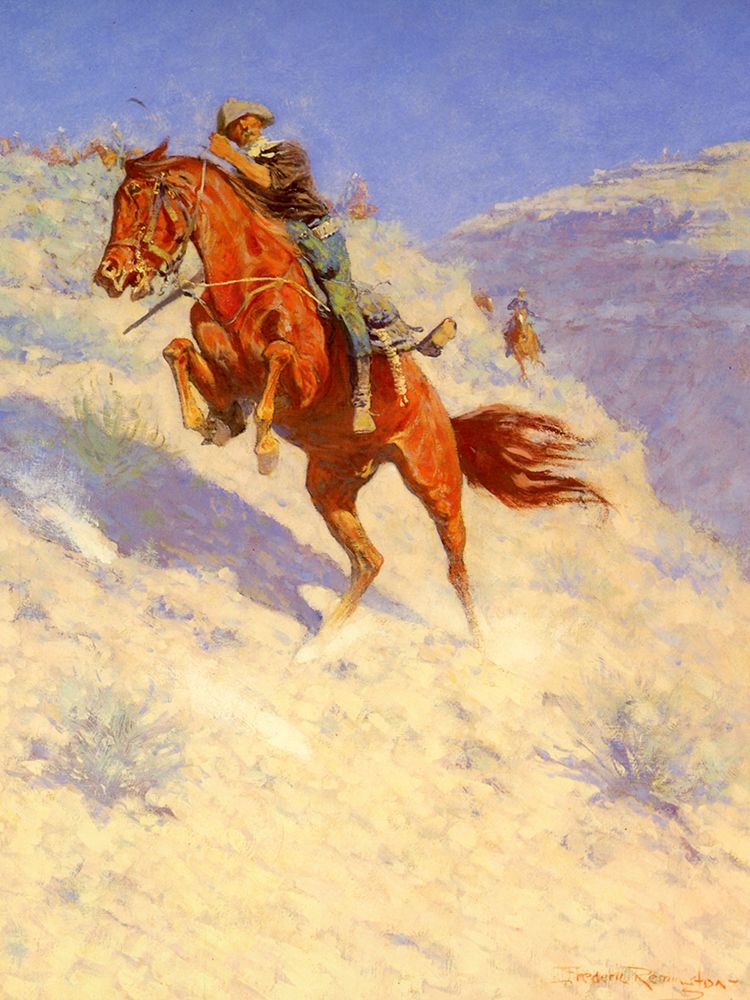 The Scout art print by Frederic Remington for $57.95 CAD