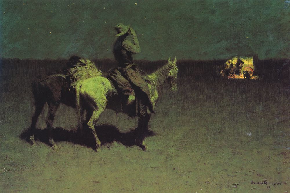 The Stranger art print by Frederic Remington for $57.95 CAD