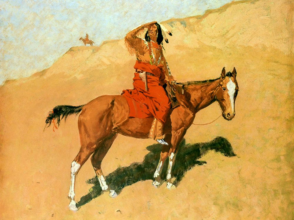 The Scout art print by Frederic Remington for $57.95 CAD