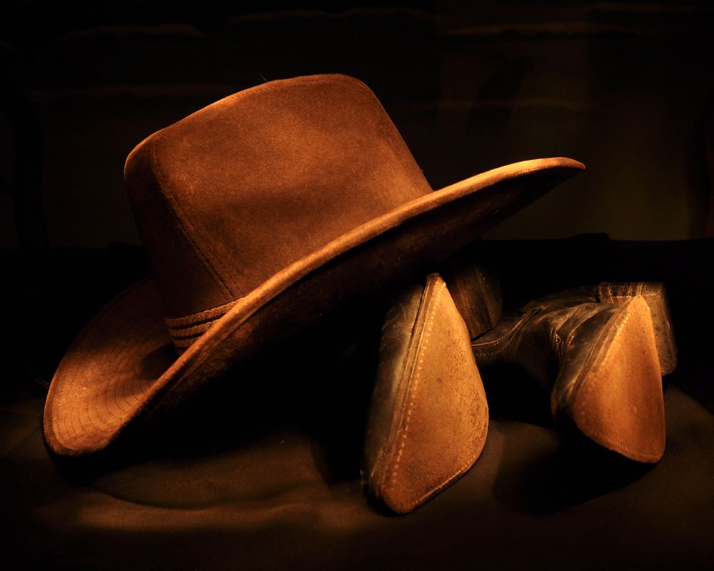 Hat and Boots I art print by The Yellowstone Collection for $57.95 CAD