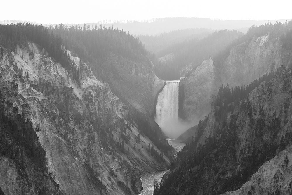 View from Artist Point, Yellowstone National Park art print by The Yellowstone Collection for $57.95 CAD