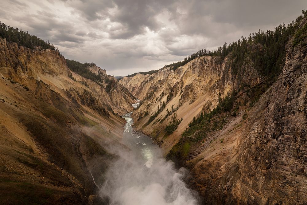 Lower Falls, Yellowstone National Park art print by Jacob W. Frank for $57.95 CAD