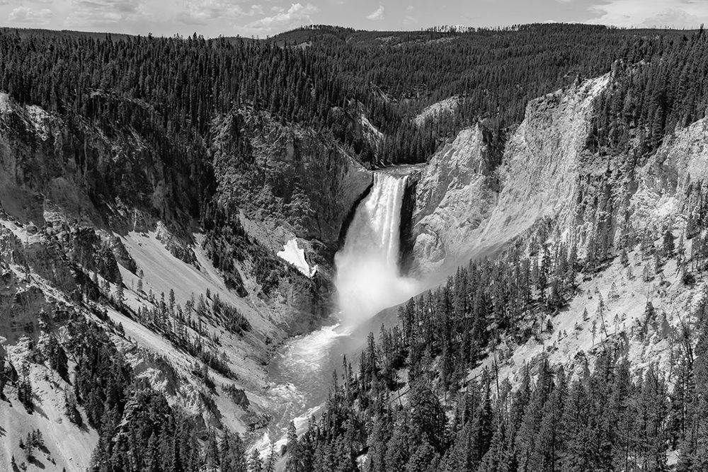 Lower Falls from Lookout Point, Yellowstone National Park art print by The Yellowstone Collection for $57.95 CAD