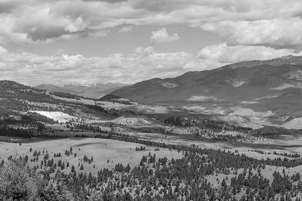 Mammoth Hot Springs, Yellowstone National Park art print by The Yellowstone Collection for $57.95 CAD