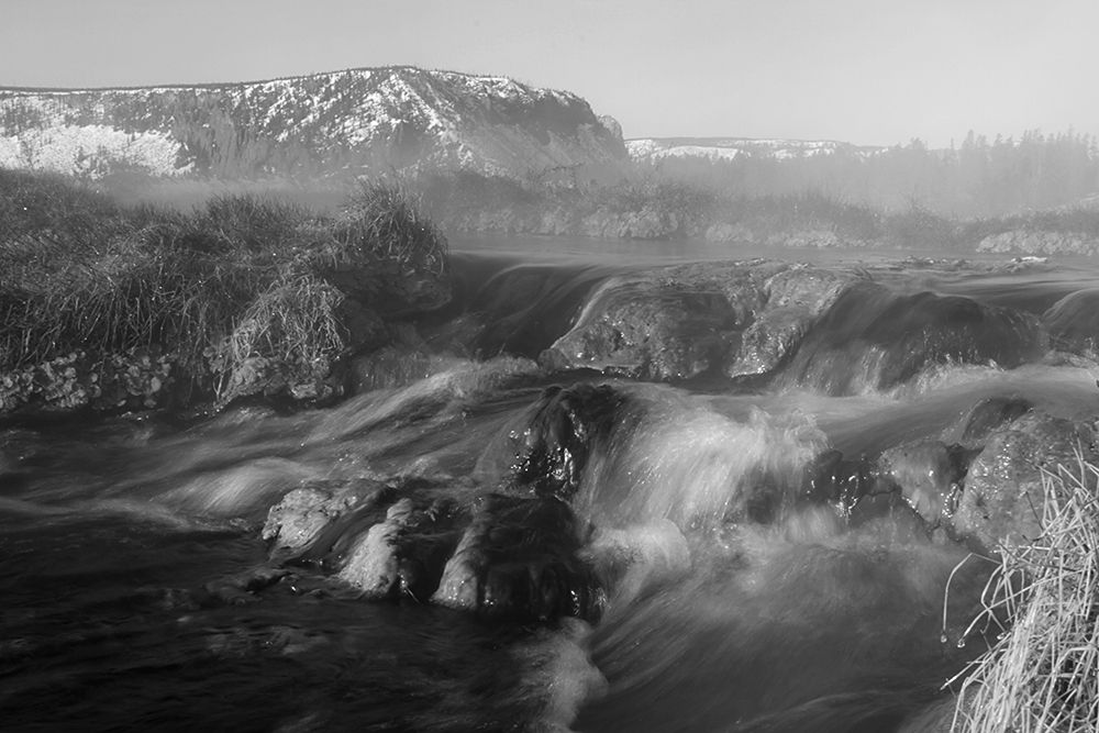 Terrace Spring Runoff Channel, Yellowstone National Park art print by Jim Peaco for $57.95 CAD