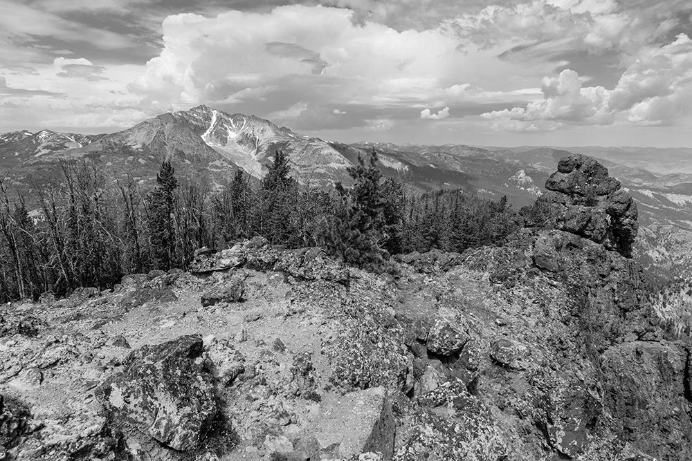 View from Sepulcher Mountain Summit, Yellowstone National Park art print by Jacob W. Frank for $57.95 CAD