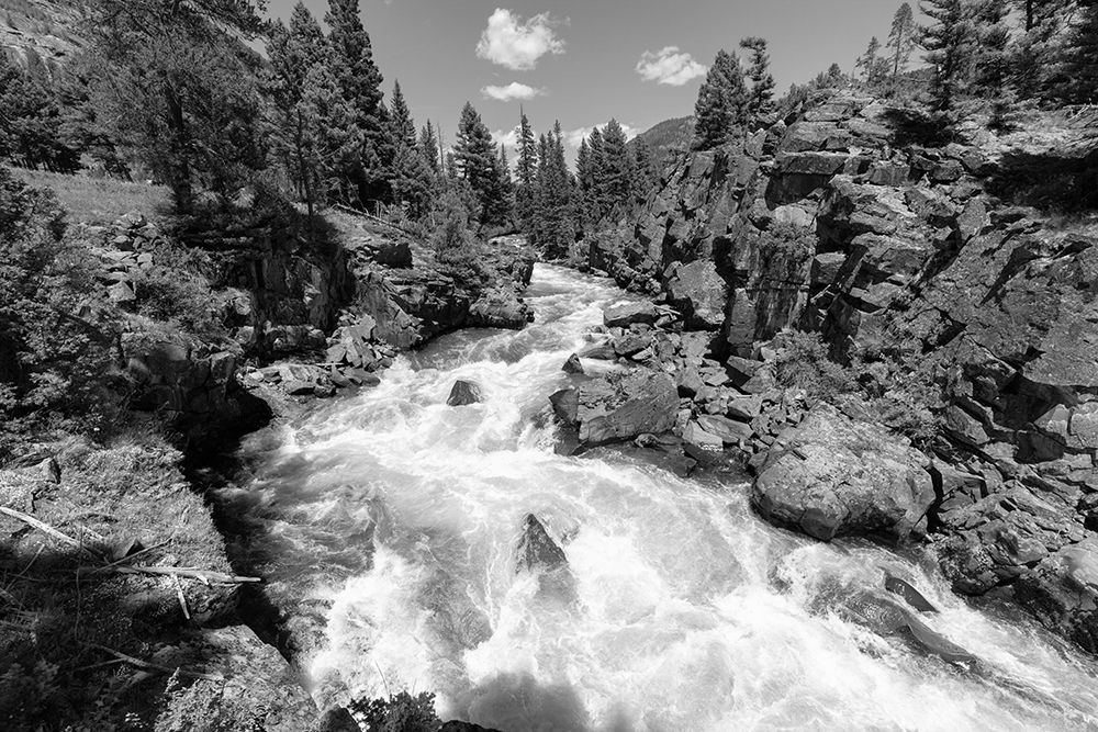 Views of Helloraring Creek, Yellowstone National Park art print by Jacob W. Frank for $57.95 CAD