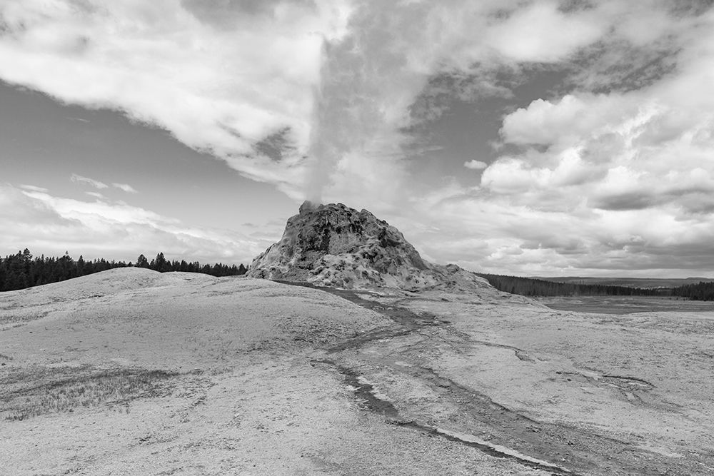White Dome Geyser Eruption, Yellowstone National Park art print by Jacob W. Frank for $57.95 CAD