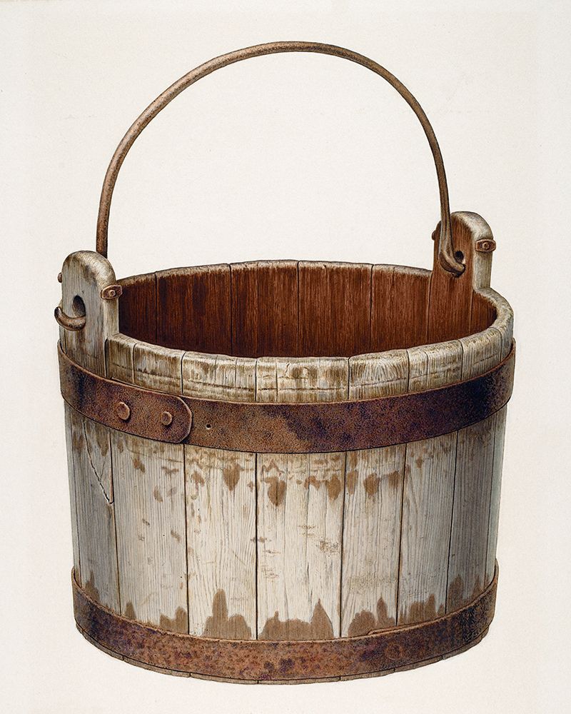 Bucket 1940 art print by Edward Bashaw for $57.95 CAD