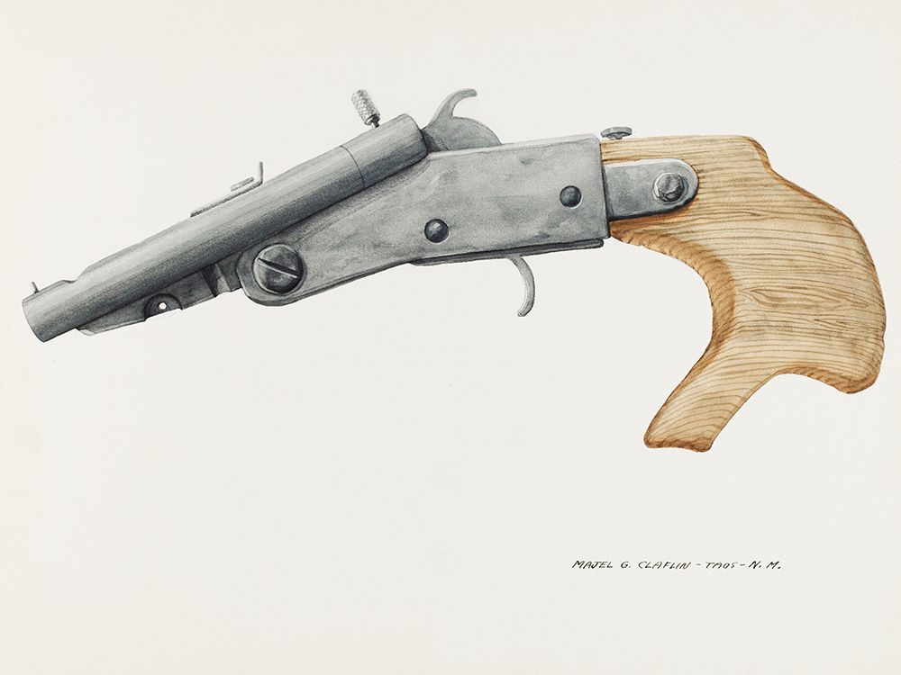 Gun 1935 art print by Majel G. Claflin for $57.95 CAD