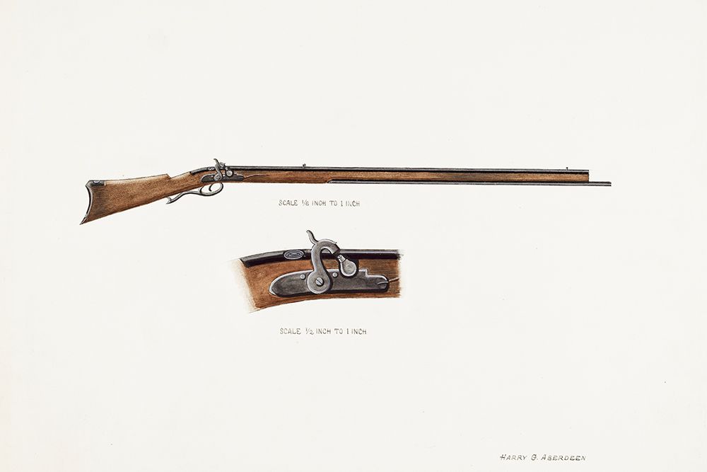 Gun 1936 art print by Harry G. Aberdeen for $57.95 CAD