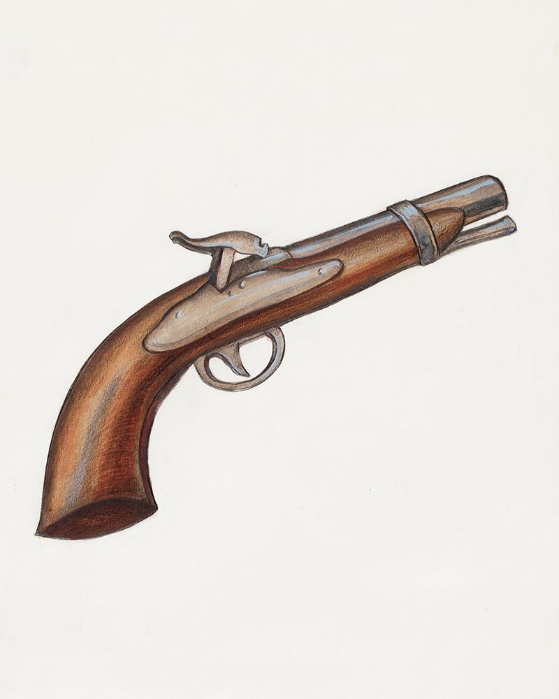 Gun 1936 art print by Jay Katz for $57.95 CAD