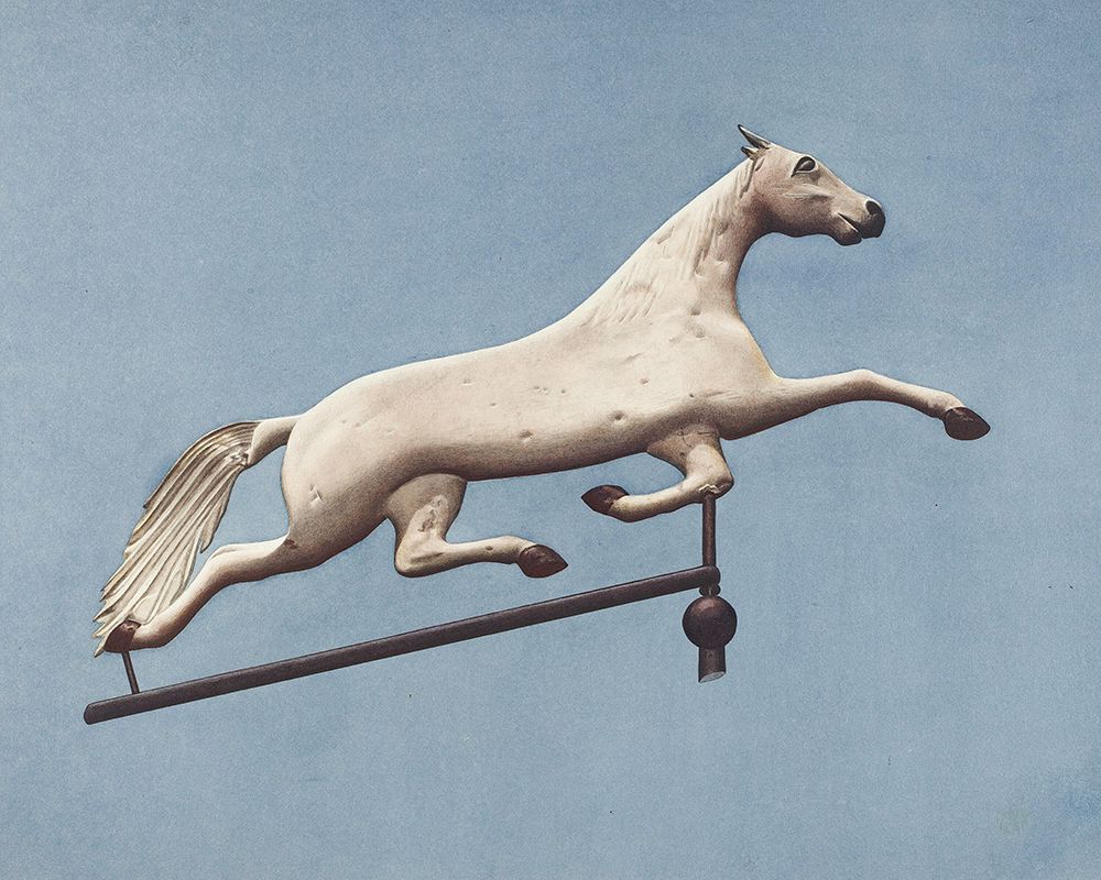 Horse Weather Vane art print by Henry Murphy for $57.95 CAD