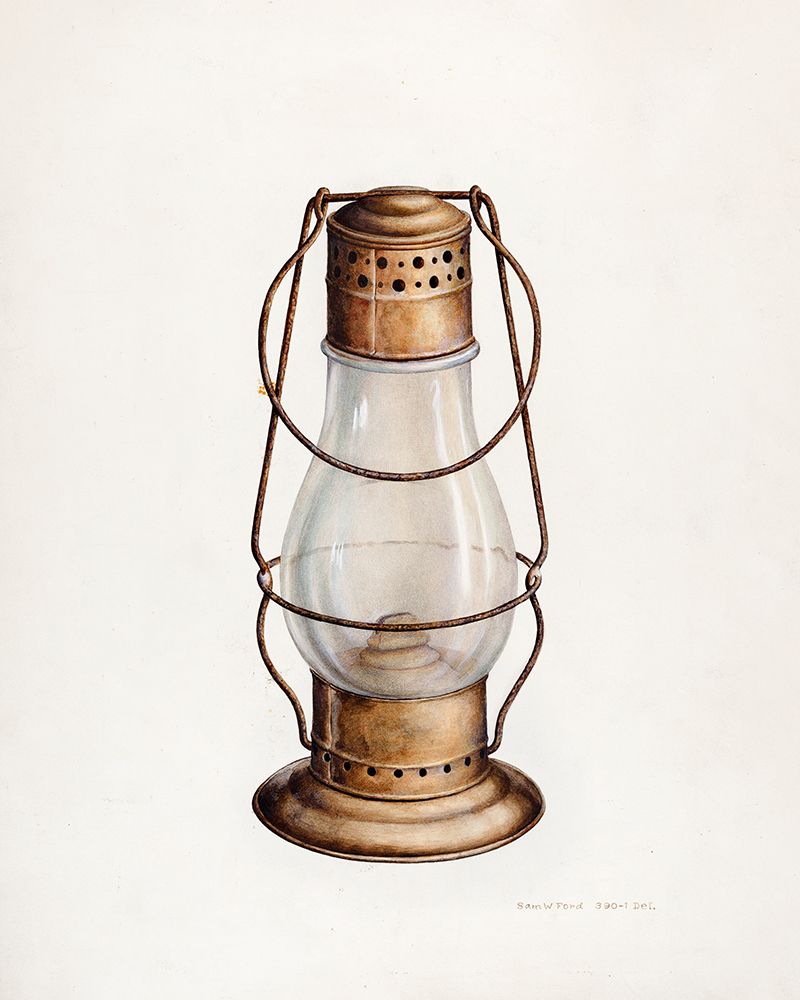 Lantern 1939 art print by Samuel W. Ford for $57.95 CAD