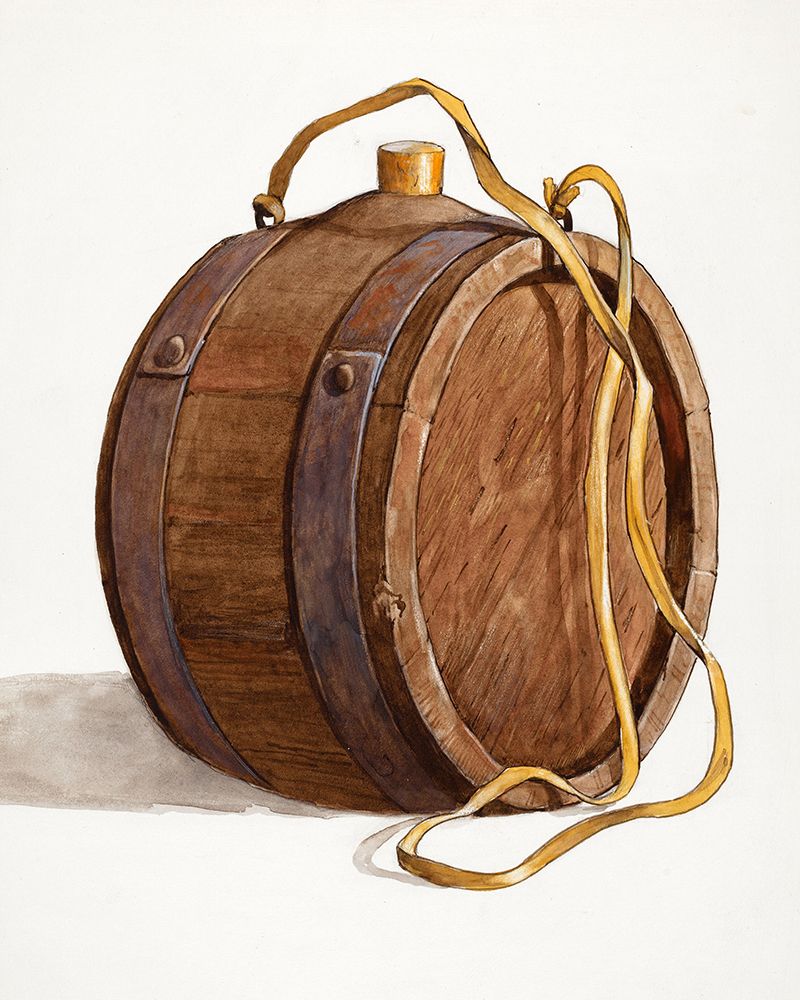 Water Barrel of Runlet art print by Dana Bartlett for $57.95 CAD