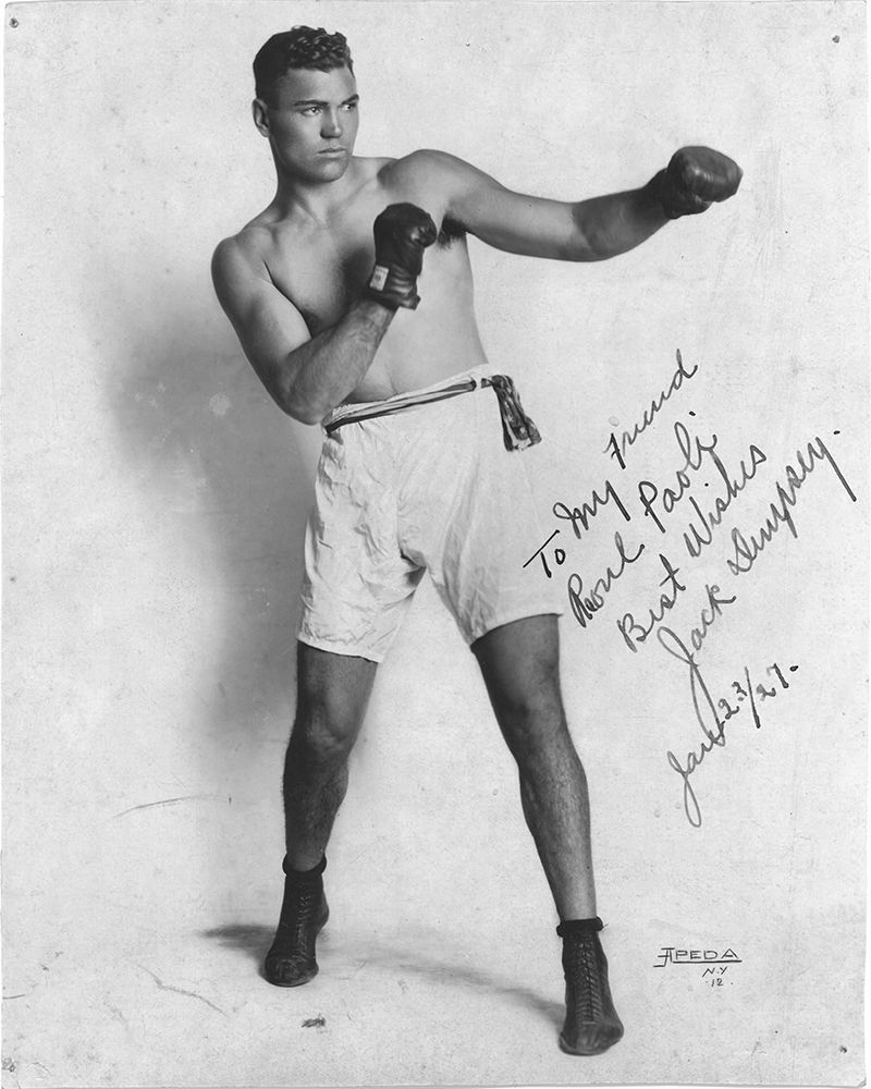 Jack Dempsey 1927 art print by Vintage Photography for $57.95 CAD