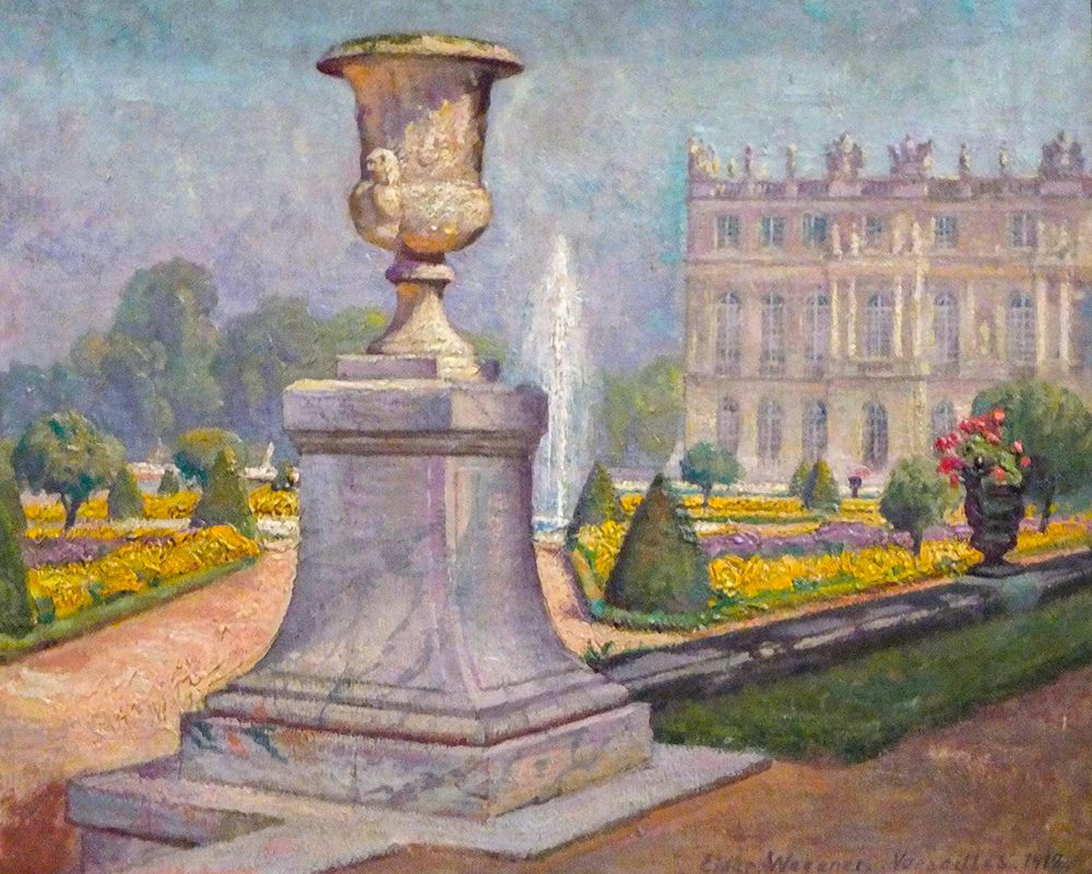 View of Versailles art print by Gerda Wegener for $57.95 CAD