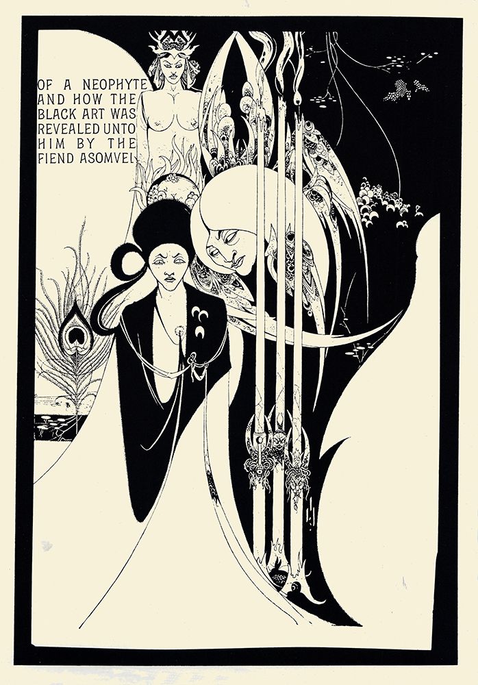 Of a Neophyte 1 art print by Aubrey Beardsley for $57.95 CAD