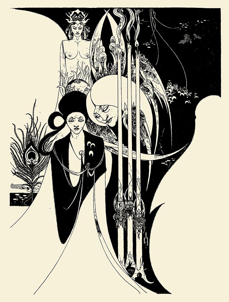 Of a Neophyte 2 art print by Aubrey Beardsley for $57.95 CAD