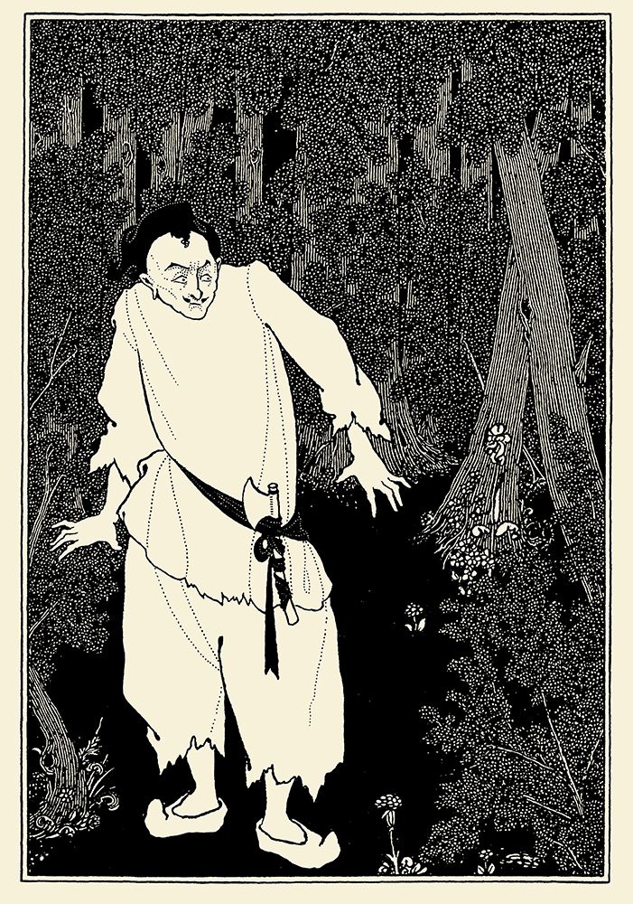 Forty Thieves Alibaba art print by Aubrey Beardsley for $57.95 CAD