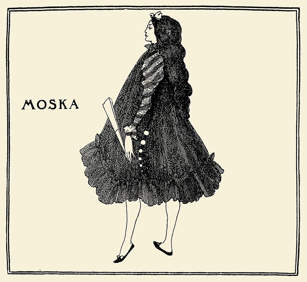The Moska art print by Aubrey Beardsley for $57.95 CAD