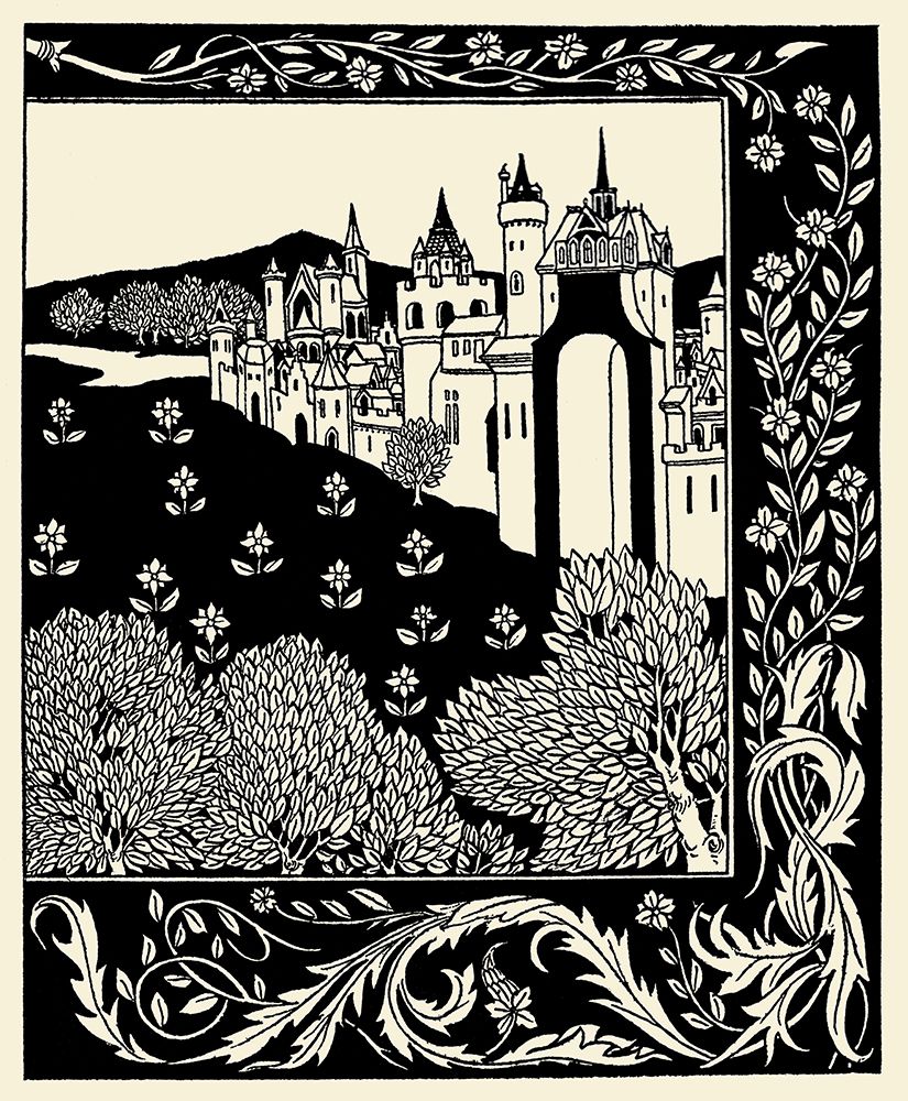 Morte DArthur 1893 - Camelot art print by Aubrey Beardsley for $57.95 CAD