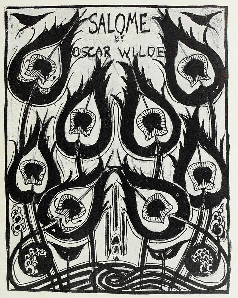 Salome 1894 - Cover design art print by Aubrey Beardsley for $57.95 CAD