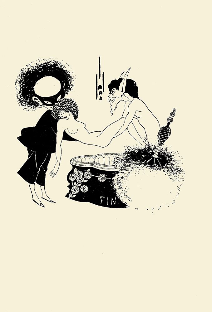 Salome 1894 - The Burial of Salome art print by Aubrey Beardsley for $57.95 CAD