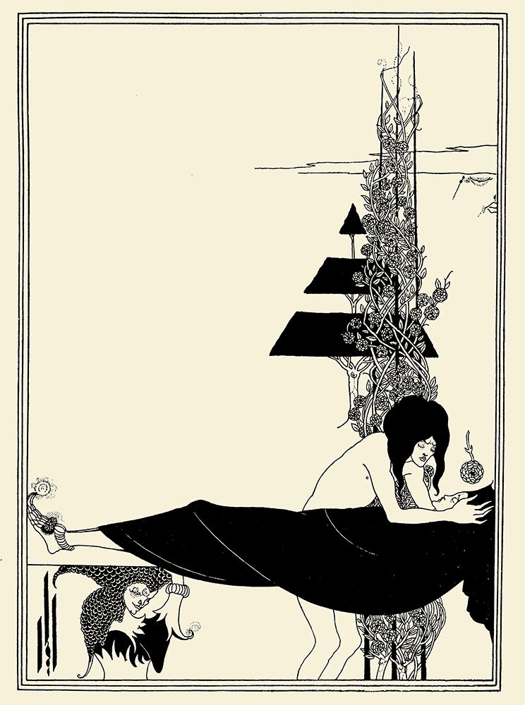 Salome 1894 - The Platonic lament art print by Aubrey Beardsley for $57.95 CAD