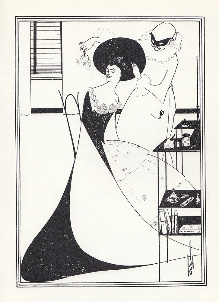 Salome 1894 - The Toilette of Salome art print by Aubrey Beardsley for $57.95 CAD
