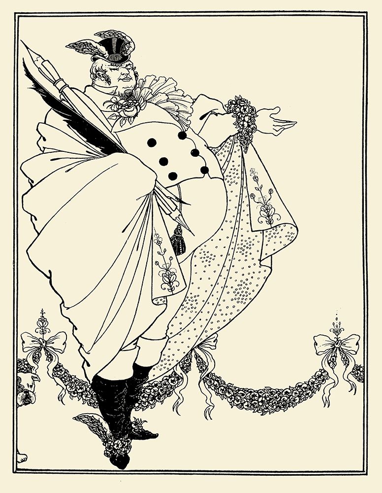 Savoy 1896 Vol.1 - Contents Page Design art print by Aubrey Beardsley for $57.95 CAD