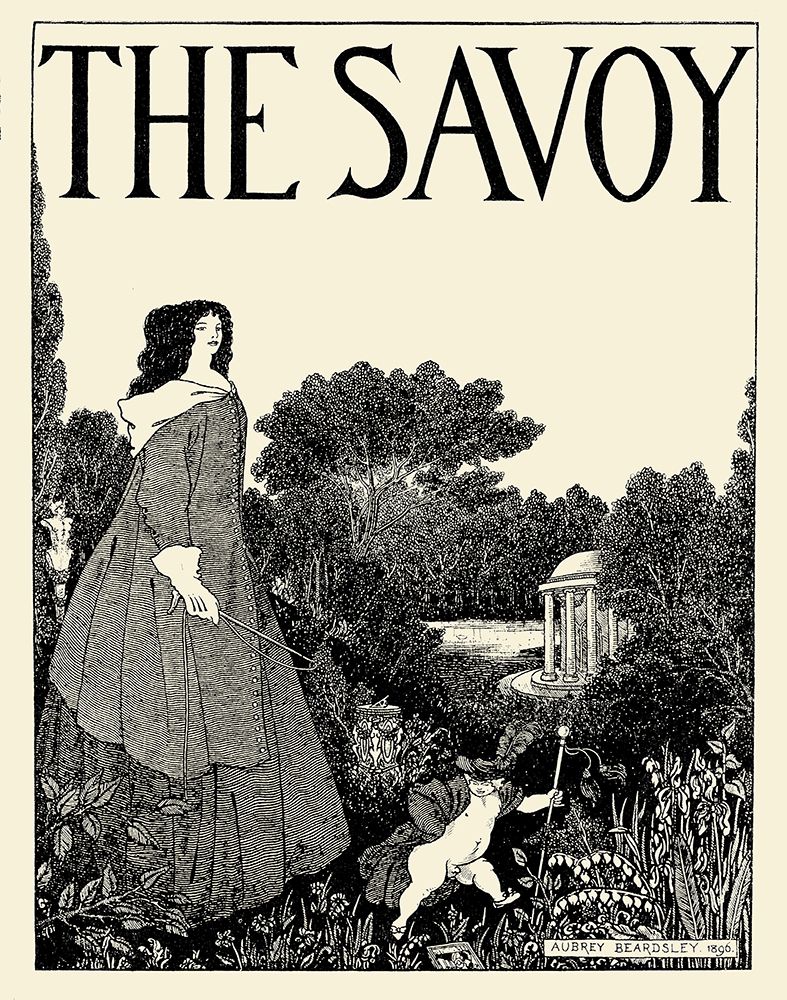 Savoy 1896 Vol.1 - Cover Design art print by Aubrey Beardsley for $57.95 CAD