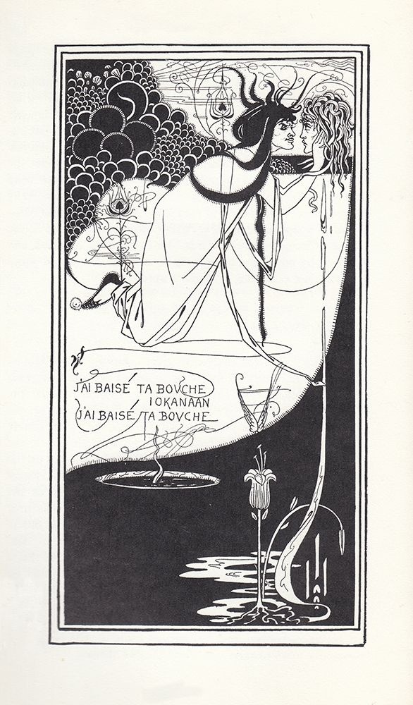 Salome - I have kissed thy mouth art print by Aubrey Beardsley for $57.95 CAD