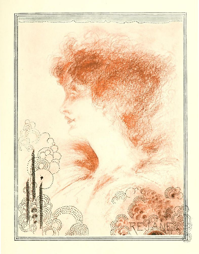 Rejane 1897 art print by Aubrey Beardsley for $57.95 CAD