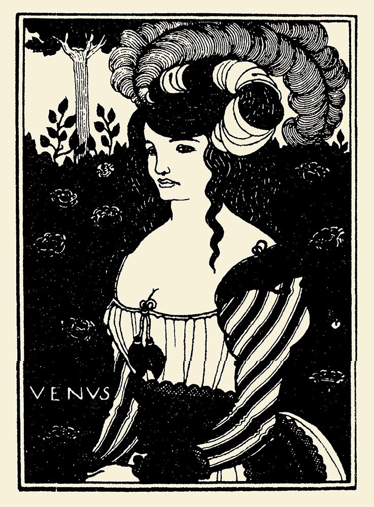 Venus 1898 art print by Aubrey Beardsley for $57.95 CAD